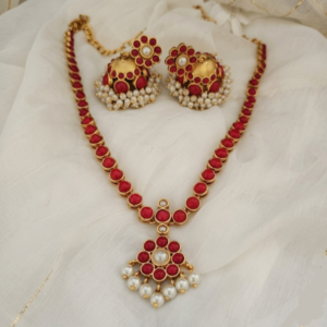 Coral Pearl Necklace