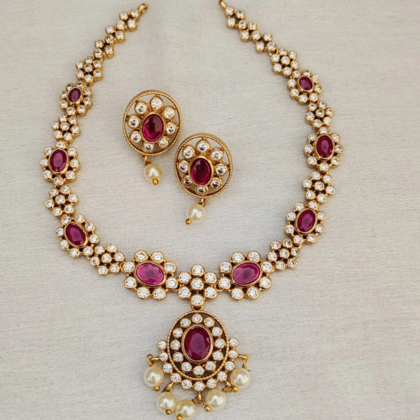 Uncut Stone Ruby Pink