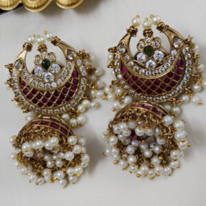 Kemp Bridal Jumka – Big size Bridal Look