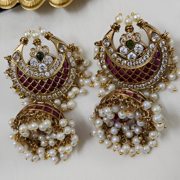 Kemp Bridal Jumka – Big size Bridal Look