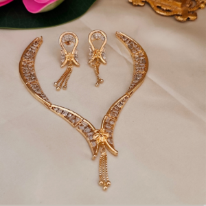Diamond Necklace Hanging